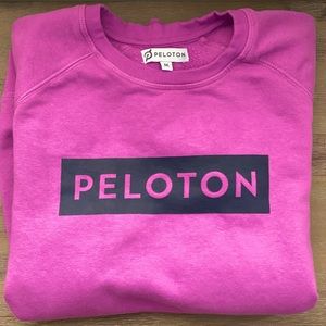 Peloton Sweatshirt size medium purple magenta fuchsia